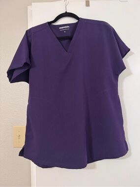 Mandala Women's Purple Scrub Set